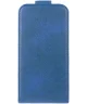 Rosso Element Samsung Galaxy S24 Plus Hoesje Verticale Flip Case Blauw