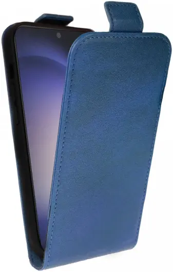 Rosso Element Samsung Galaxy S24 Plus Hoesje Verticale Flip Case Blauw afbeelding 1
