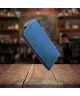 Rosso Element Samsung Galaxy S24 Ultra Hoesje Verticale Flip Blauw