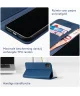 Rosso Element OnePlus 12 Hoesje Book Cover Case Wallet Blauw