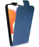 Rosso Element Samsung Galaxy A15 Hoesje Verticale Flip Case Blauw