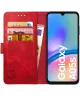 Rosso Element Samsung Galaxy A05s Hoesje Book Case Wallet Rood