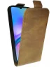 Rosso Element Samsung Galaxy A05s Hoesje Verticale Flip Case Bruin