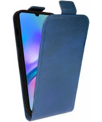 Rosso Element Samsung Galaxy A05s Hoesje Verticale Flip Case Blauw