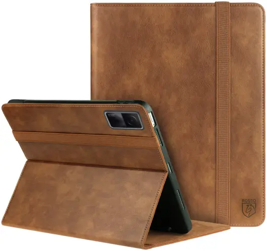 Rosso Element Xiaomi Redmi Pad SE Hoes Book Case Bruin afbeelding 1