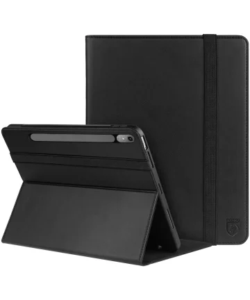 Rosso Element Lenovo Tab P12 Hoes Book Case Zwart Hoesjes