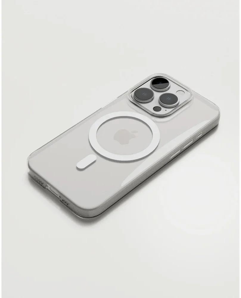 Nudient Thin Case V3 Apple iPhone 15 Pro Hoesje MagSafe Transparant afbeelding 2