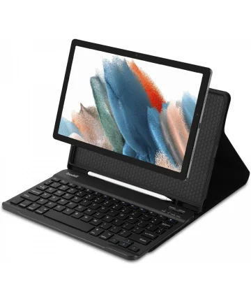 Buddi Zuna Samsung Galaxy Tab S9 / S9 FE Hoes Keyboard Book Case Zwart Hoesjes
