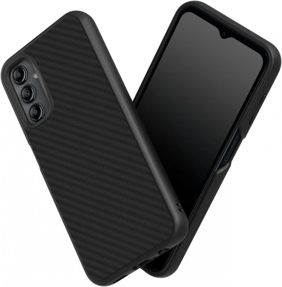 RhinoShield SolidSuit Samsung Galaxy A14 Hoesje Carbon Fiber afbeelding 1