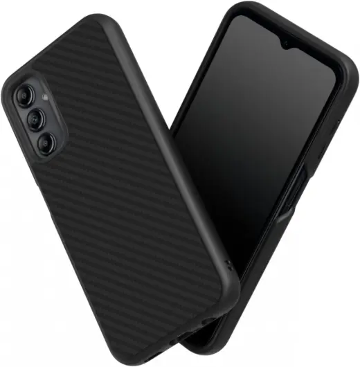 RhinoShield SolidSuit Samsung Galaxy A14 Hoesje Carbon Fiber afbeelding 1