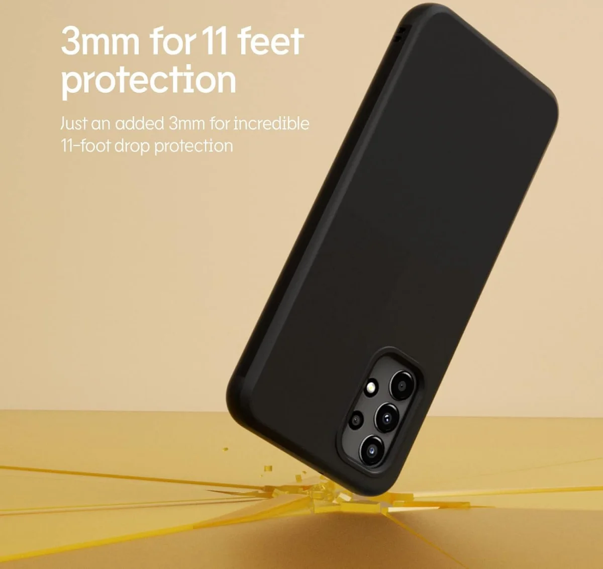 RhinoShield SolidSuit Samsung Galaxy A14 Hoesje Classic Zwart afbeelding 4