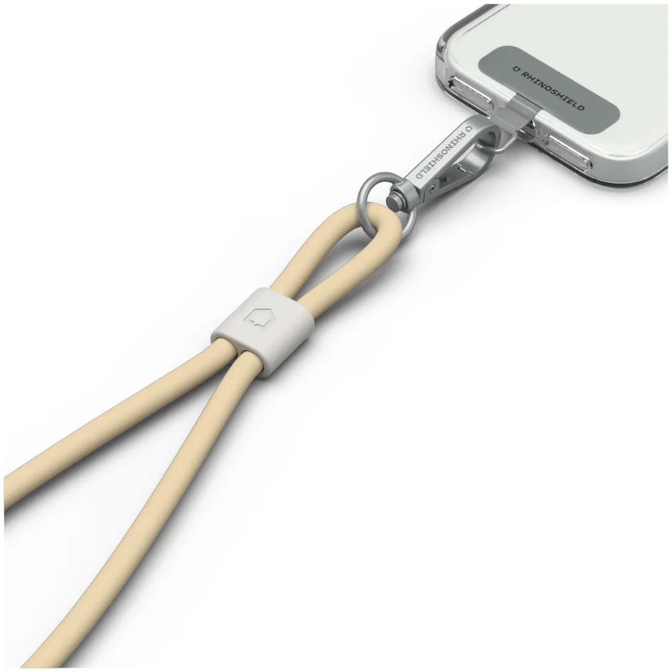 Rhinoshield Lanyard Polsband Telefoonkoord Beige afbeelding 1
