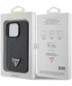 Guess iPhone 15 Pro Max Hoesje Triangle Coco Hard Case Logo Zwart