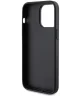 Guess Apple iPhone 15 Pro Max Hoesje Hard Case 4G Logo Metal Grijs