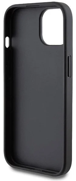 Guess Apple iPhone 15 Hoesje Hard Case 4G Logo Metal Grijs afbeelding 7