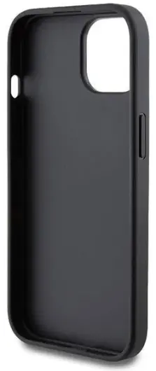 Guess Apple iPhone 15 Hoesje Hard Case 4G Logo Metal Grijs afbeelding 7