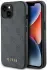 Guess Apple iPhone 15 Hoesje Hard Case 4G Logo Metal Grijs afbeelding 1
