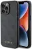 Guess Apple iPhone 15 Pro Hoesje Hard Case 4G Logo Metal Grijs afbeelding 1
