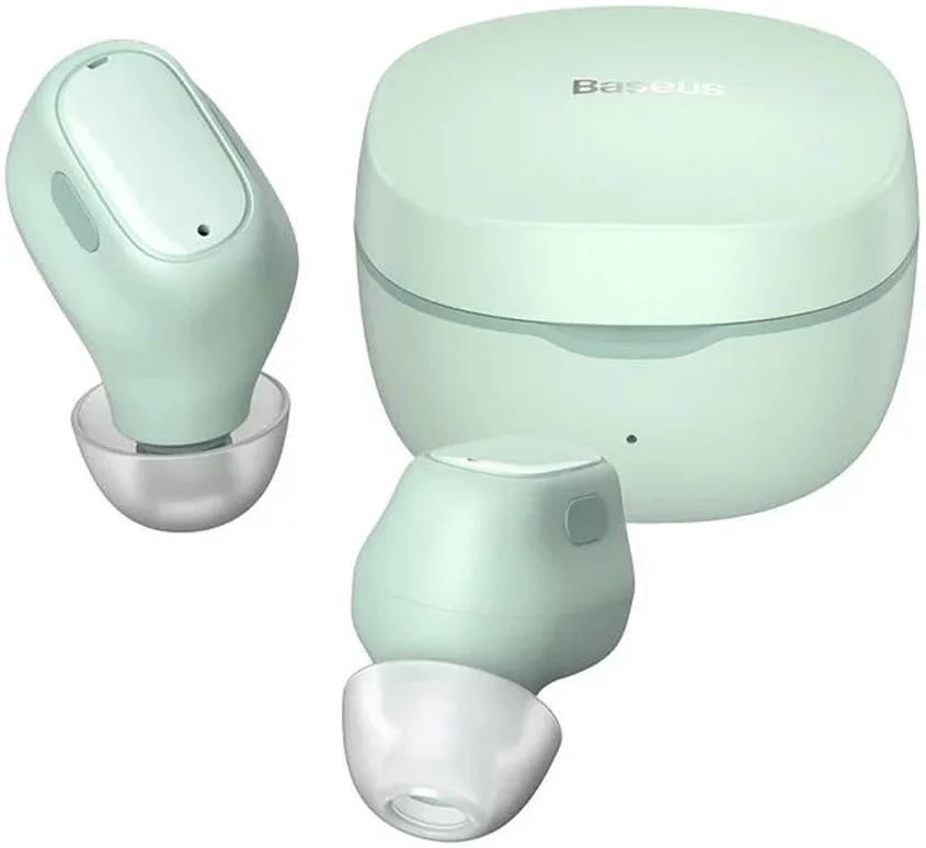 Baseus Bowie WM01 TWS Headset Draadloze Bluetooth Oordopjes Groen afbeelding 1