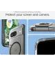 Spigen Ultra Hybrid MagSafe Google Pixel 8 Hoesje Transparant Zwart