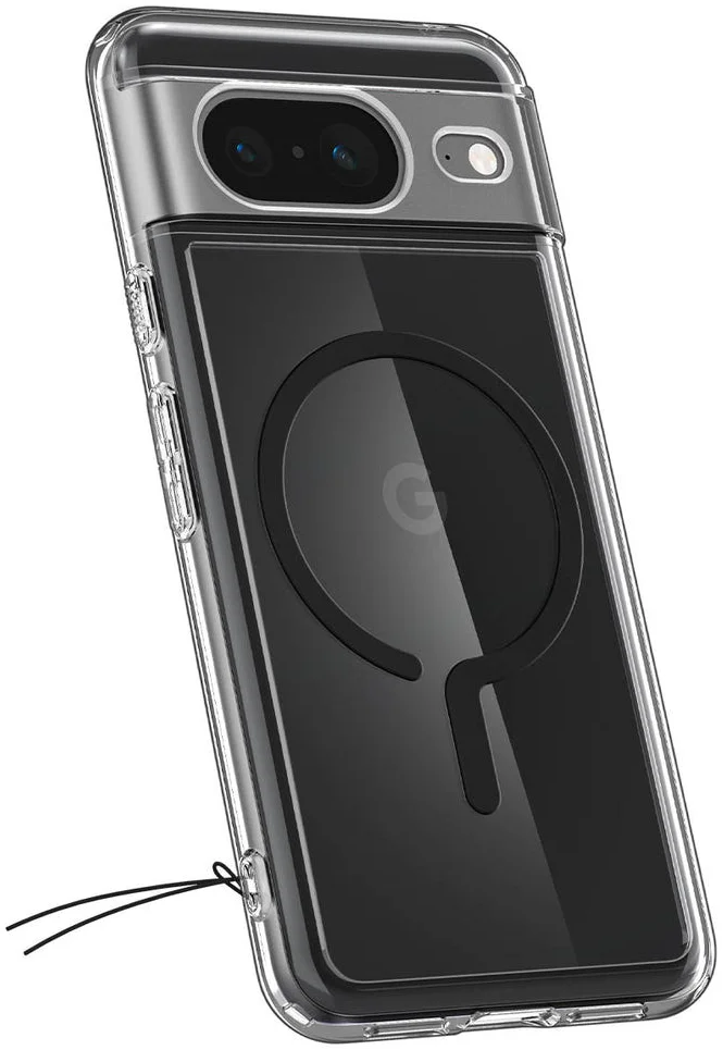 Spigen Ultra Hybrid MagSafe Google Pixel 8 Hoesje Transparant Zwart afbeelding 20