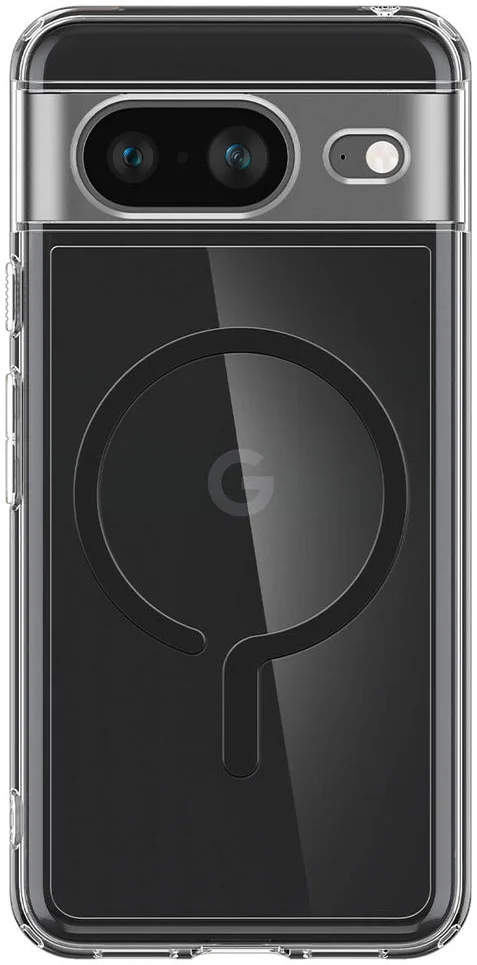 Spigen Ultra Hybrid MagSafe Google Pixel 8 Hoesje Transparant Zwart afbeelding 15