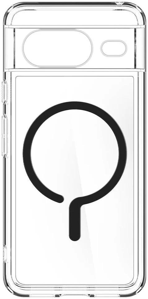 Spigen Ultra Hybrid MagSafe Google Pixel 8 Hoesje Transparant Zwart afbeelding 16