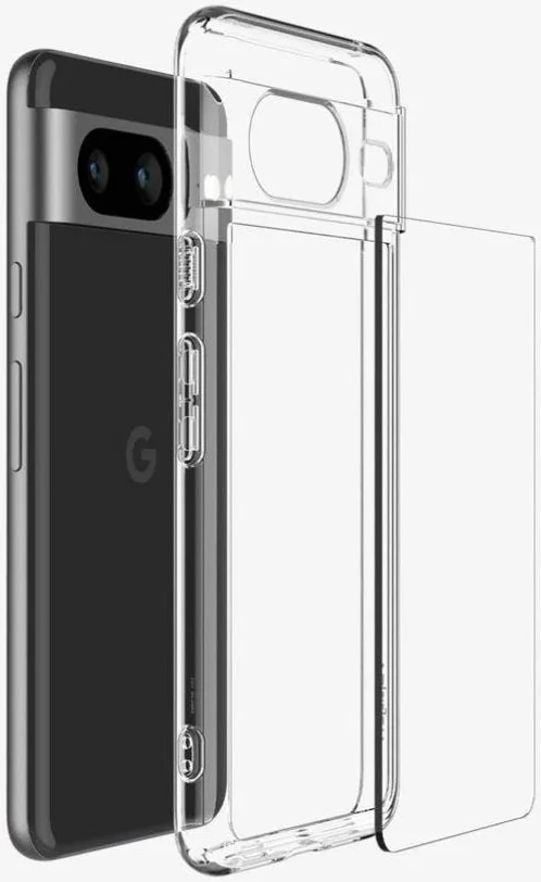 Spigen Ultra Hybrid Google Pixel 8 Hoesje Back Cover Transparant afbeelding 2
