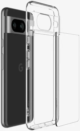 Spigen Ultra Hybrid Google Pixel 8 Hoesje Back Cover Transparant afbeelding 2