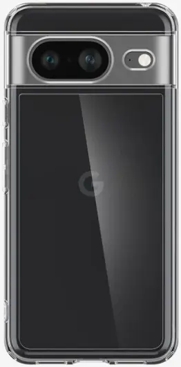 Spigen Ultra Hybrid Google Pixel 8 Hoesje Back Cover Transparant afbeelding 8
