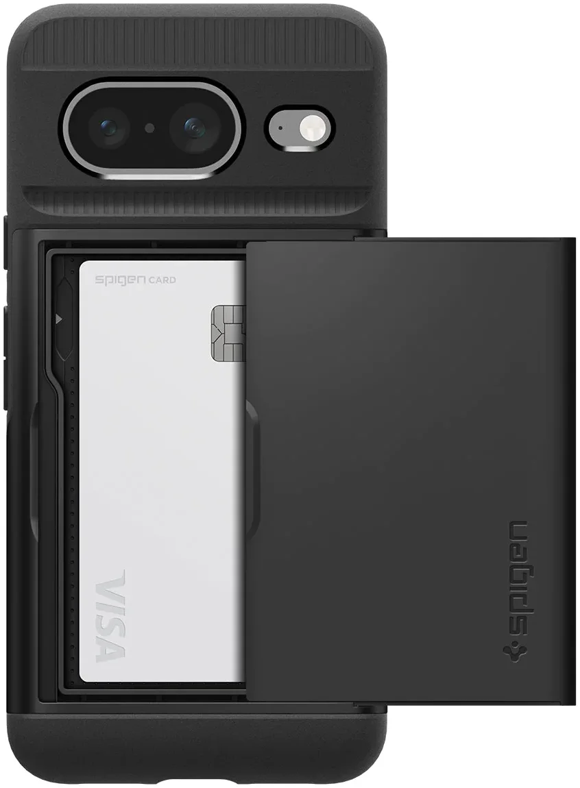 Spigen Slim Armor CS Google Pixel 8 Hoesje Back Cover Zwart afbeelding 14
