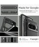 Spigen Rugged Armor Google Pixel 8 Pro Hoesje Back Cover Zwart