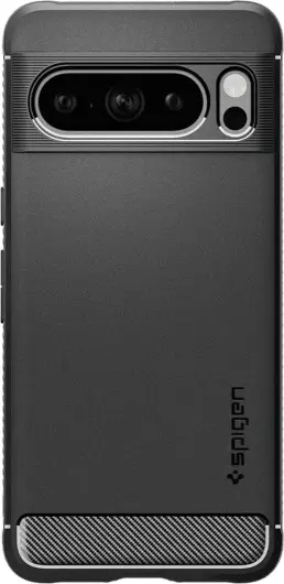 Spigen Rugged Armor Google Pixel 8 Pro Hoesje Back Cover Zwart afbeelding 2