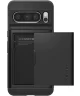 Spigen Slim Armor CS Google Pixel 8 Pro Hoesje Back Cover Zwart