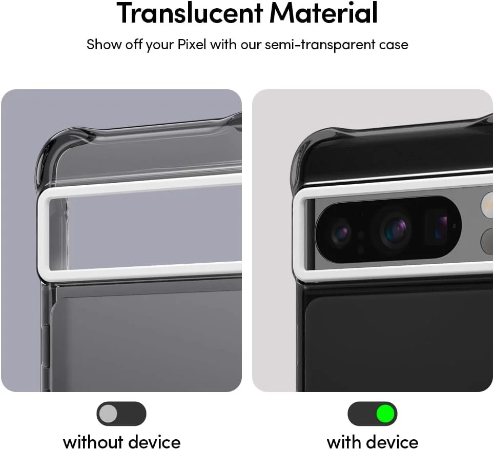 Spigen Cyrill Ultra Sheer Google Pixel 8 Pro Hoesje Back Cover Zwart afbeelding 6