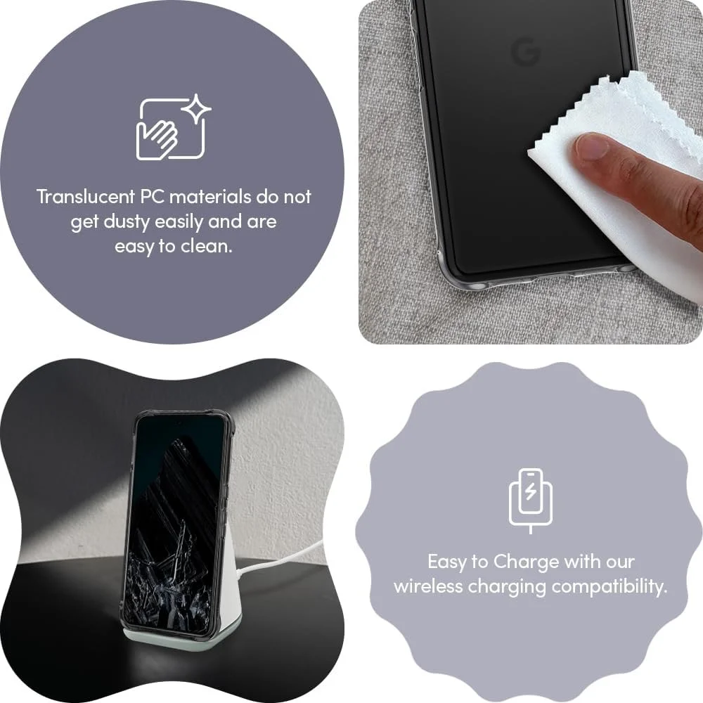 Spigen Cyrill Ultra Sheer Google Pixel 8 Pro Hoesje Back Cover Zwart afbeelding 7