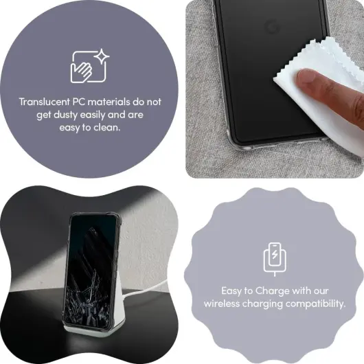 Spigen Cyrill Ultra Sheer Google Pixel 8 Pro Hoesje Back Cover Zwart afbeelding 7
