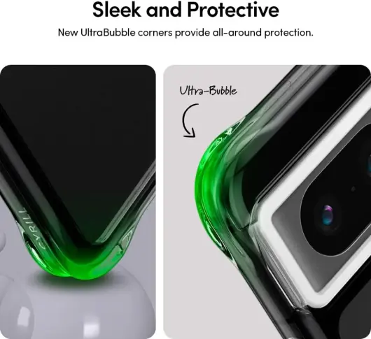 Spigen Cyrill Ultra Sheer Google Pixel 8 Pro Hoesje Back Cover Zwart afbeelding 8