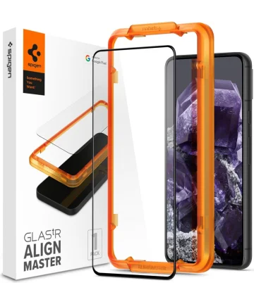 Spigen AlignMaster Google Pixel 8 Screen Protector 9H Tempered Glass Screen Protectors