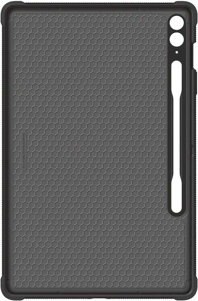 Originele Samsung Galaxy Tab S9 FE Plus Hoes Outdoor Cover Zwart afbeelding 6