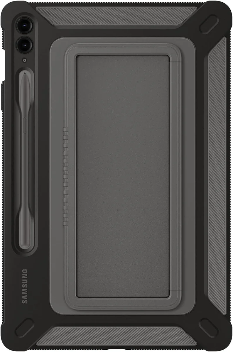 Originele Samsung Galaxy Tab S9 FE Plus Hoes Outdoor Cover Zwart afbeelding 7