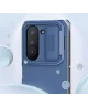 Nillkin CamShield Silky Silicone Hoesje Samsung Galaxy Z Fold 5 Blauw