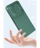Nillkin CamShield Silky Silicone Hoesje Samsung Galaxy Z Fold 5 Groen