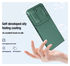 Nillkin CamShield Silky Silicone Hoesje Samsung Galaxy Z Fold 5 Groen afbeelding 6