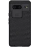 Nillkin CamShield Google Pixel 8 Hoesje met Camera Slider Zwart