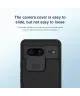 Nillkin CamShield Google Pixel 8 Hoesje met Camera Slider Zwart