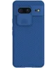 Nillkin CamShield Google Pixel 8 Hoesje met Camera Slider Blauw
