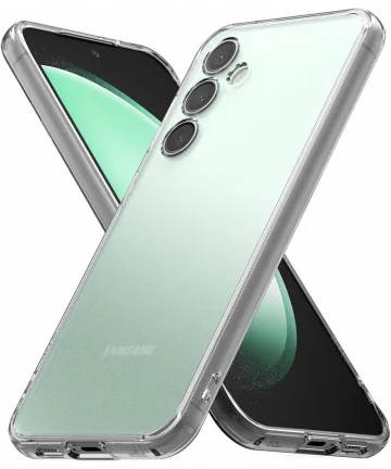 Ringke Fusion Samsung Galaxy S23 FE Hoesje Back Cover Matte Clear Hoesjes