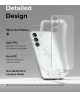 Ringke Fusion Samsung Galaxy S23 FE Hoesje Back Cover Matte Clear