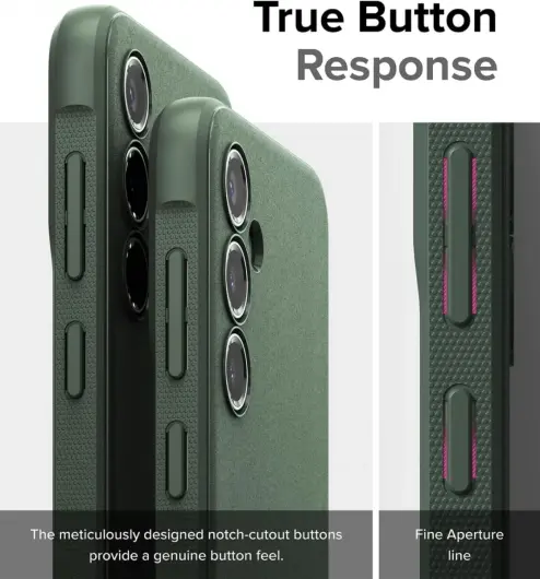 Ringke Onyx Samsung Galaxy S23 FE Hoesje Flexibel TPU Back Cover Groen afbeelding 10